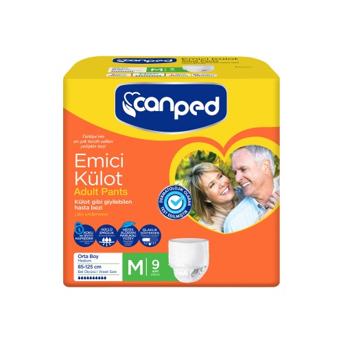 Canped Emici Külot Orta Boy Medium 9 Adet
